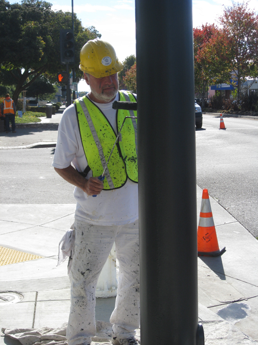 504x672 Great Western Painting Light Pole Painting - Pole Painting