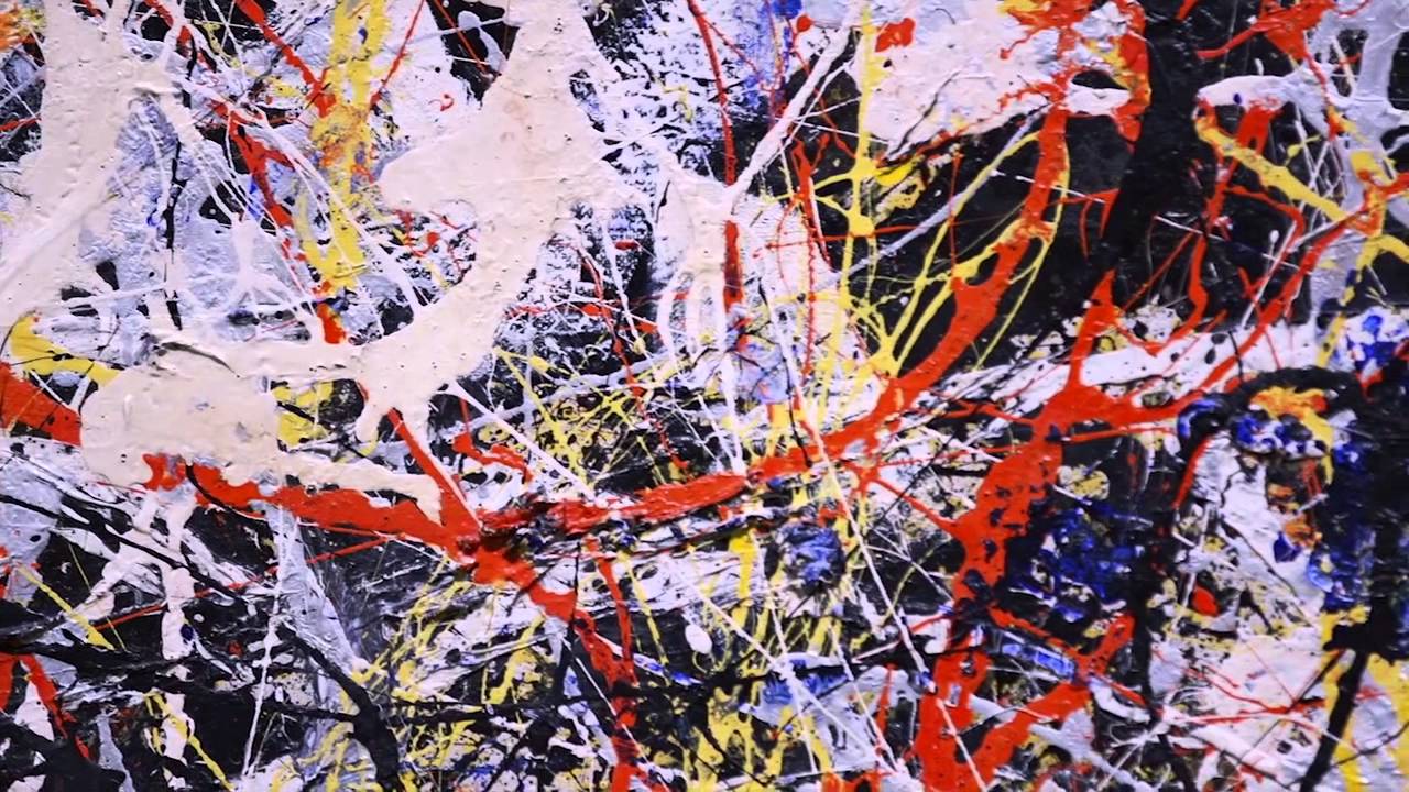 1280x720 Jackson Pollock - Pole Painting