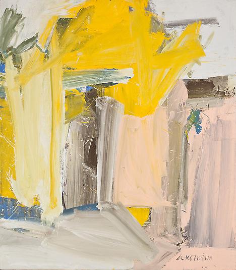 468x535 Willem De Kooning Foundation - Police Gazette Painting