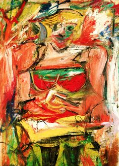236x327 Willem De Kooning. Police Gazette. Oil, Enamel And Charcoal - Police Gazette Painting