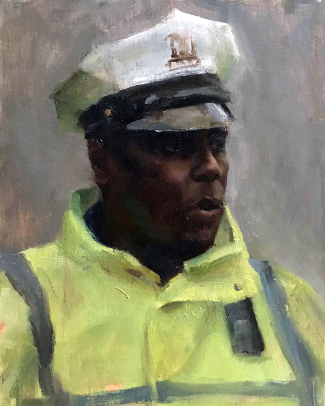 Police Officer Paintings