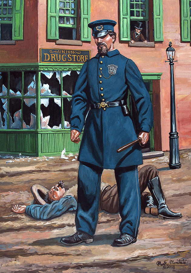 Police Officer Painting at Explore collection of