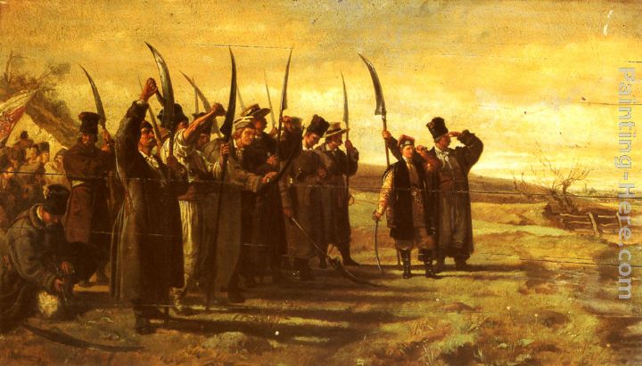 720x411 Stanislaus Von Chlebowski Polish Insurrectionists Of The 1863 - Polish Painting