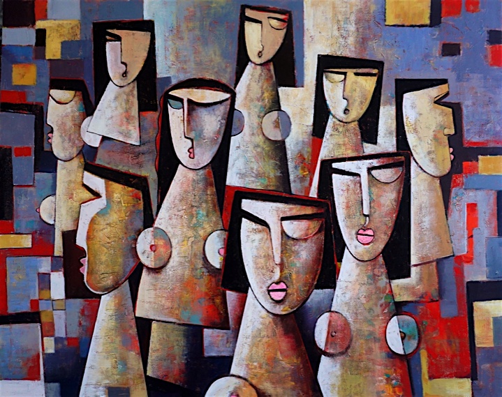 719x569 Painting For Sale In Our Contemporary Art Gallery - Political Painting