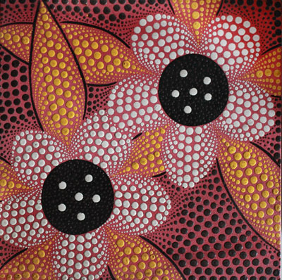400x398 Product Order Bali Painting Collections, Ubud Painting, Arts - Polka Dot Painting