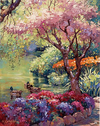 416x524 Julie Gilbert Pollard, Oil - Pollard Painting