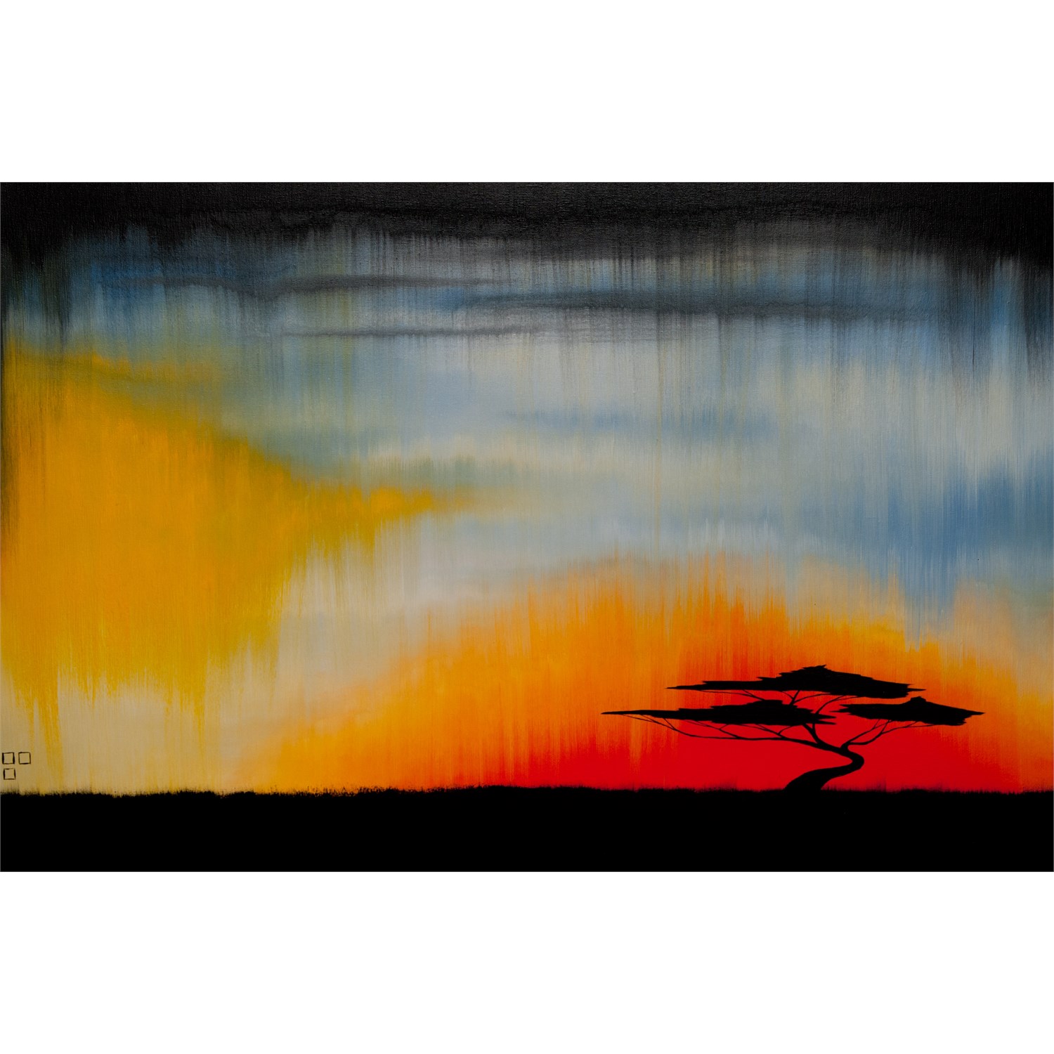1500x1500 Evo Calm Before The Storm Print By Eric Pollard 11x17 - Pollard Painting