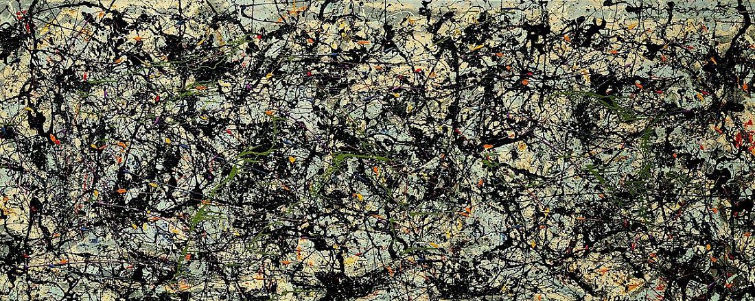 1100x439 Lucifer, 1947 By Jackson Pollock - Pollock Painting