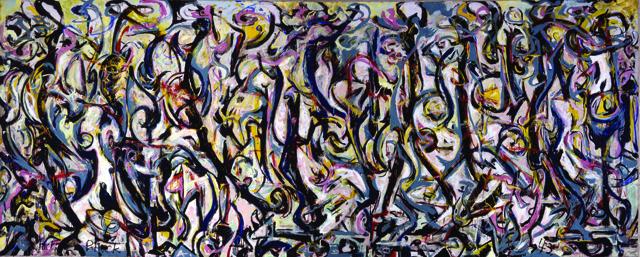 640x257 Pollock Painting To Be Displayed - Pollock Painting