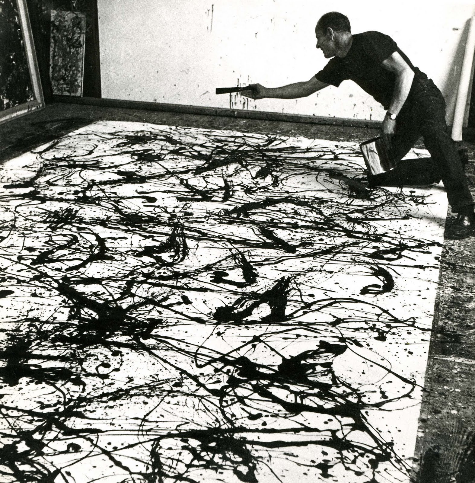 1574x1600 Jackson Pollock Painting 1369053157 Org Dma Canvas - Pollock Painting
