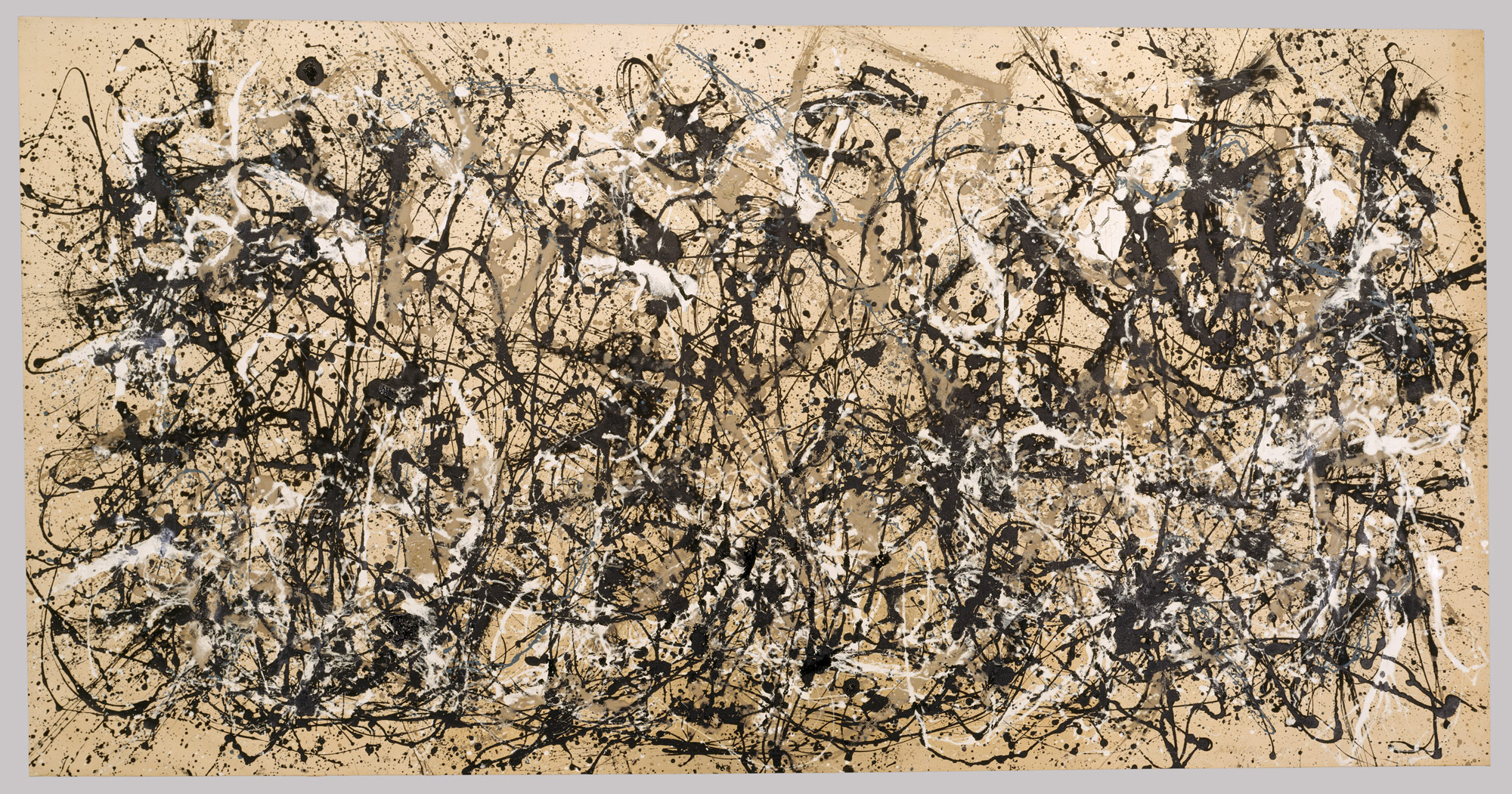2000x1050 Autumn Rhythm (Number 30) Jackson Pollock 57.92 Work Of Art - Pollock Painting