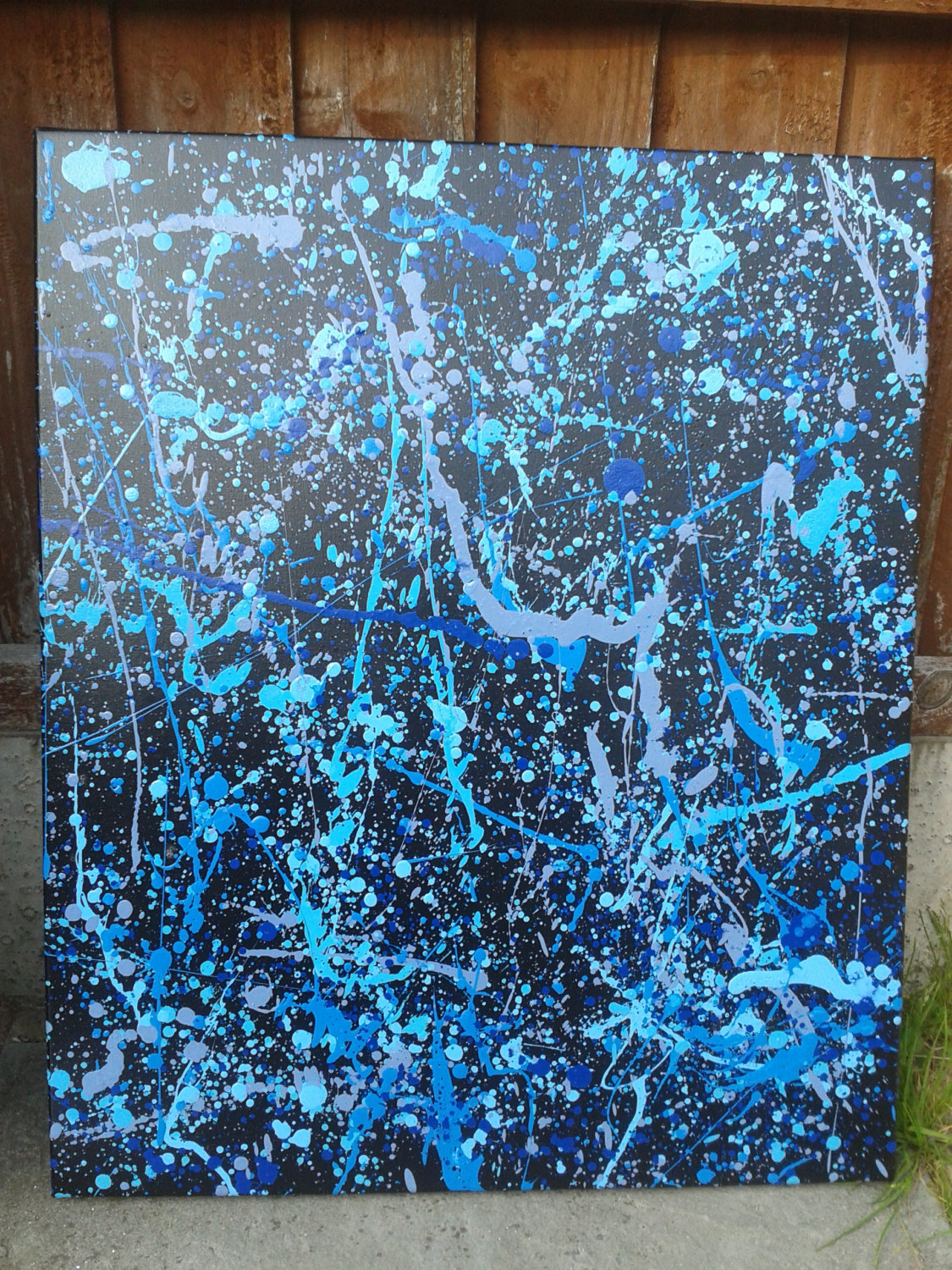 1125x1500 Jackson Pollock,abstract Style Painting On Canvas,splashs,spray - Pollock Style Painting