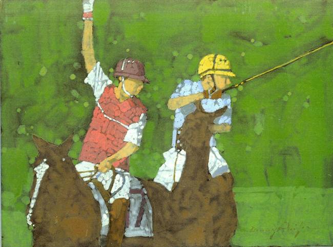 650x482 Stunning Polo Painting Reproductions For Sale On Fine Art Prints - Polo Painting