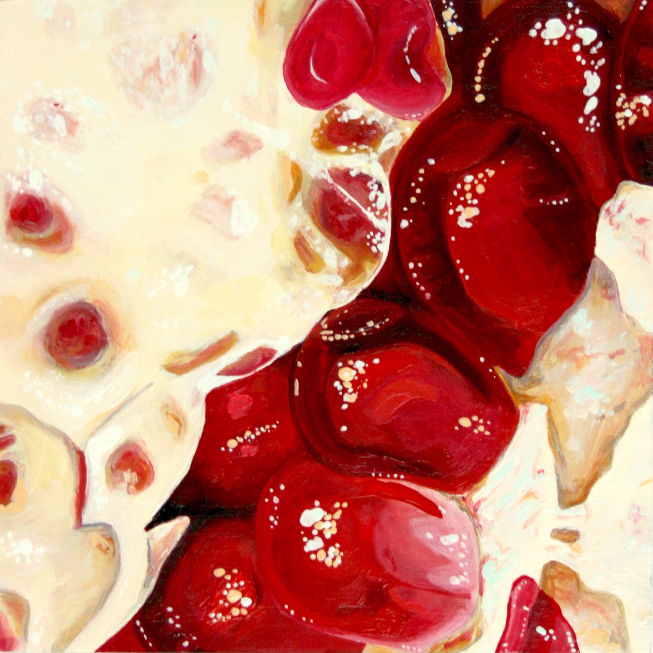 2093x2093 Pomegranate Xxii Oil Painting - Pomegranate Painting