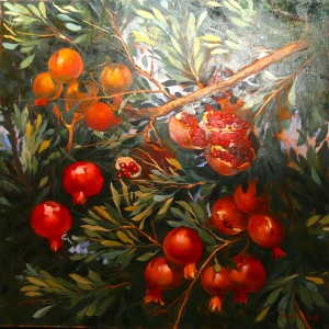 300x300 Georgi Danevski's Art Is Life Amp Klas Mural Launch - Pomegranate Tree Painting