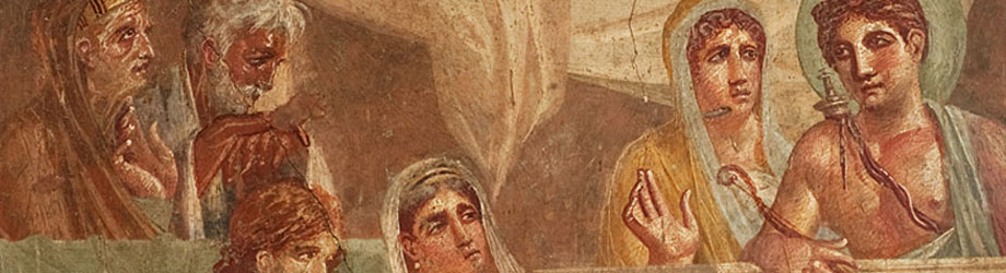 920x250 Pompeii Ruins - Pompeii Painting