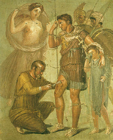 366x455 Pompeii Wall Painting - Pompeii Painting