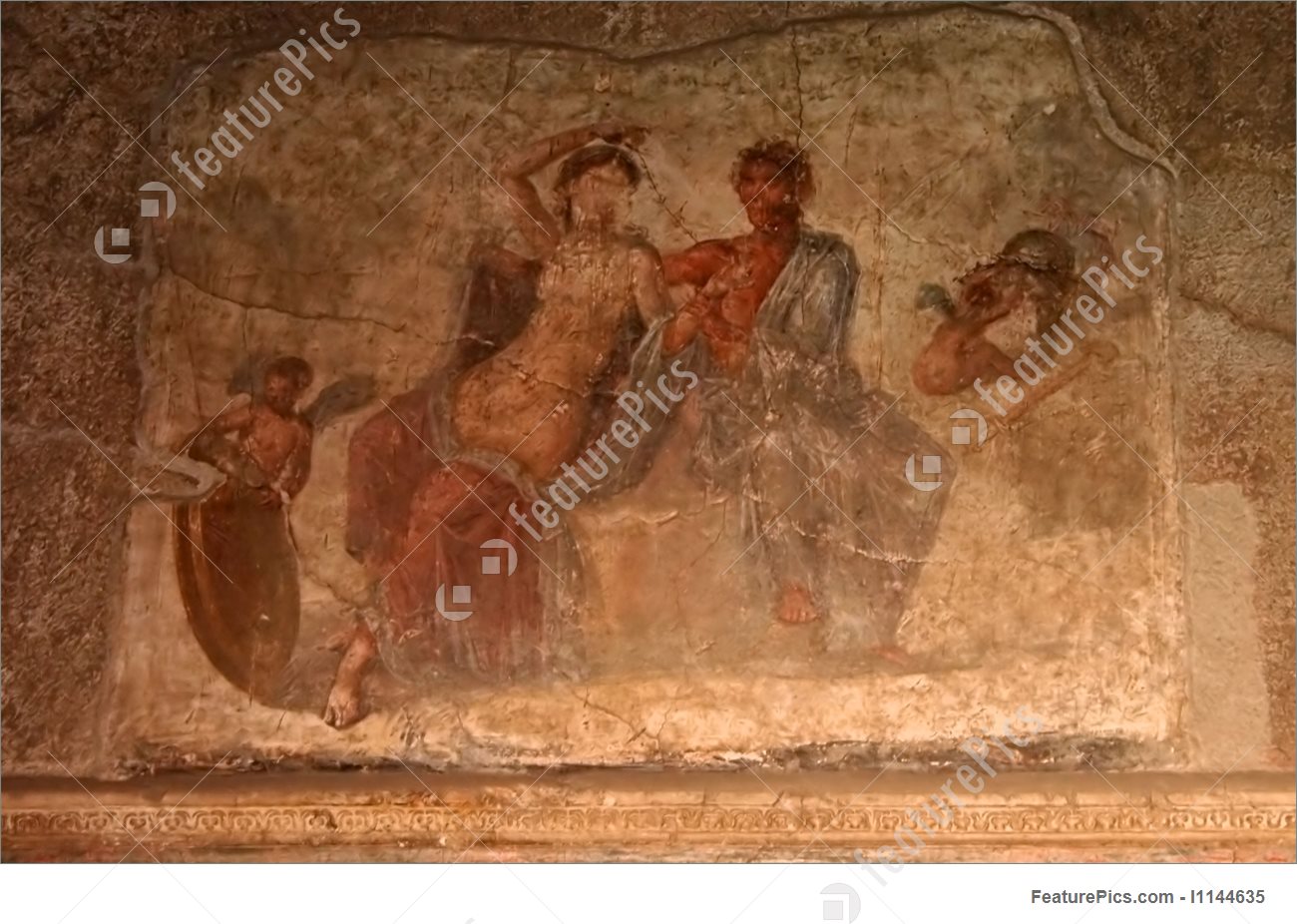 1300x926 Wall Painting - Pompeii Painting