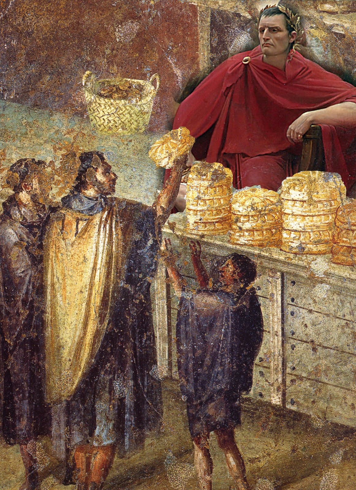 1162x1600 The Historian's Hut Did You Know Julius Caesar's Bread Warfare - Pompey The Great Painting