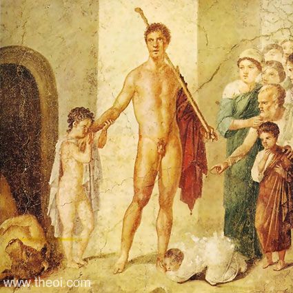 425x425 Theseus Amp Minotaur - Pompey The Great Painting