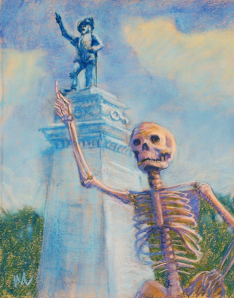 786x1000 Me And Juan Go Way Back - Ponce De Leon Painting