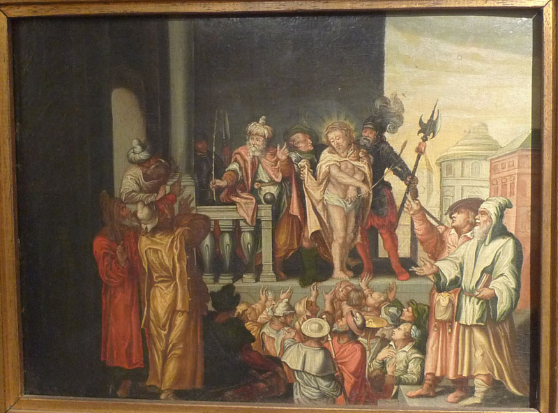800x592 Painting Of Judgment Of Pontius Pilate, 16th Century, German - Pontius Pilate Painting