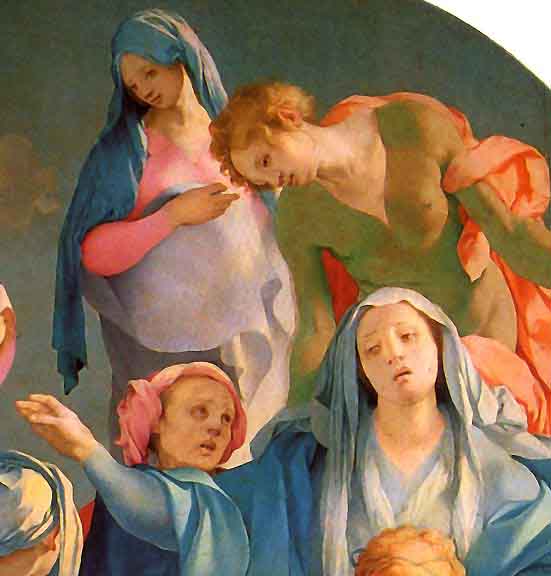 551x576 Jacopo Pontormo - Pontormo Painting