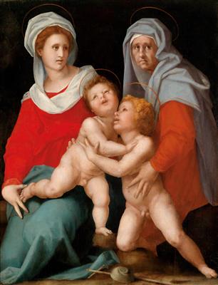 306x400 Old Master Paintings - Pontormo Painting