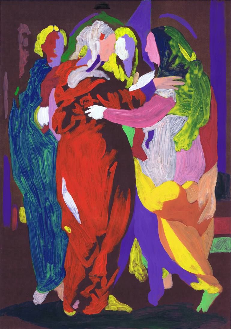 770x1098 Saatchi Art About Pontormo Painting By Hans Juergen Diez - Pontormo Painting