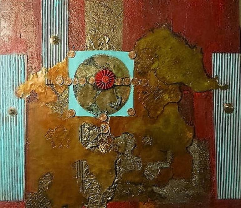 770x665 Saatchi Art Pony Express Painting By Ana Guerra - Pony Express Painting