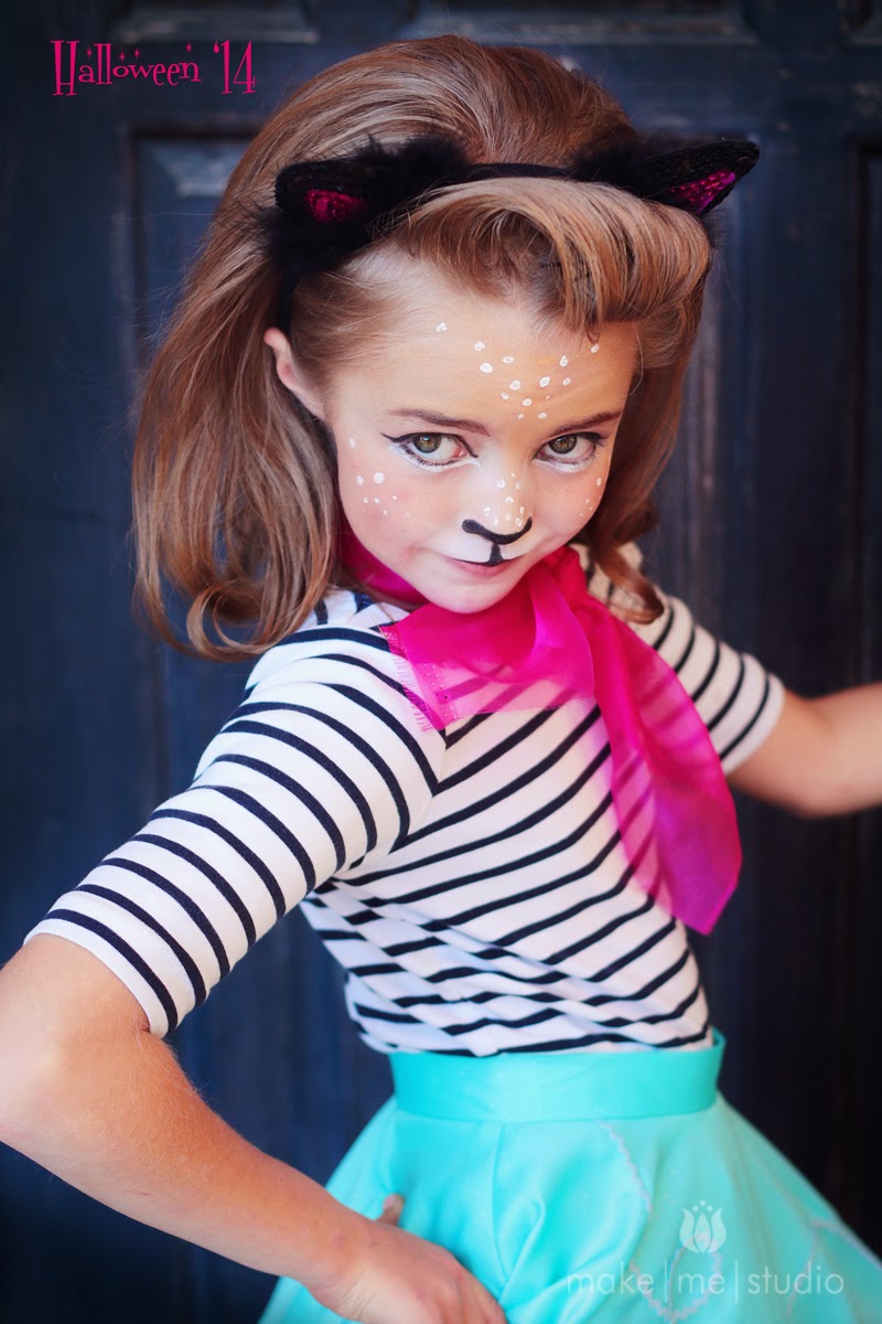 Poodle Face Painting