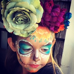 256x256 Gallery Best Face Painters And Henna Artists Denver Co - Poodle Face Painting