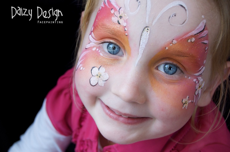 800x528 Kids' Butterfly Face Paintings By Daisy Design - Poodle Face Painting