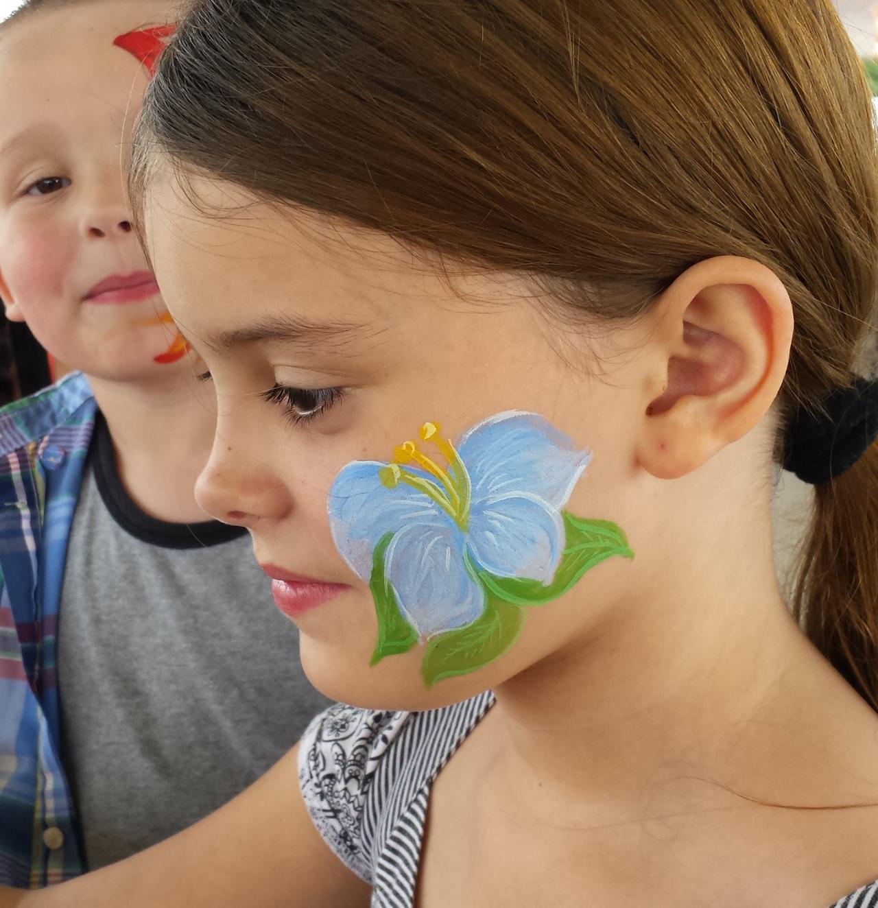 1280x1324 Lynch Custom Art - Poodle Face Painting