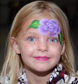 264x285 Solshine Face Painting And Balloons - Poodle Face Painting