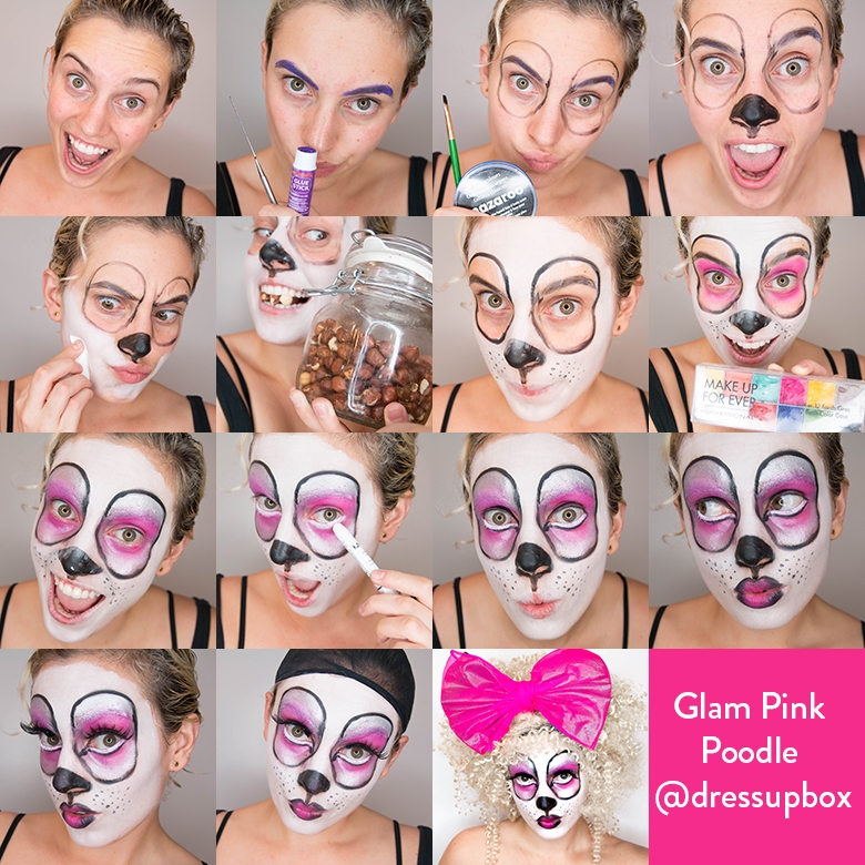 780x780 The Dress Up Box - Poodle Face Painting
