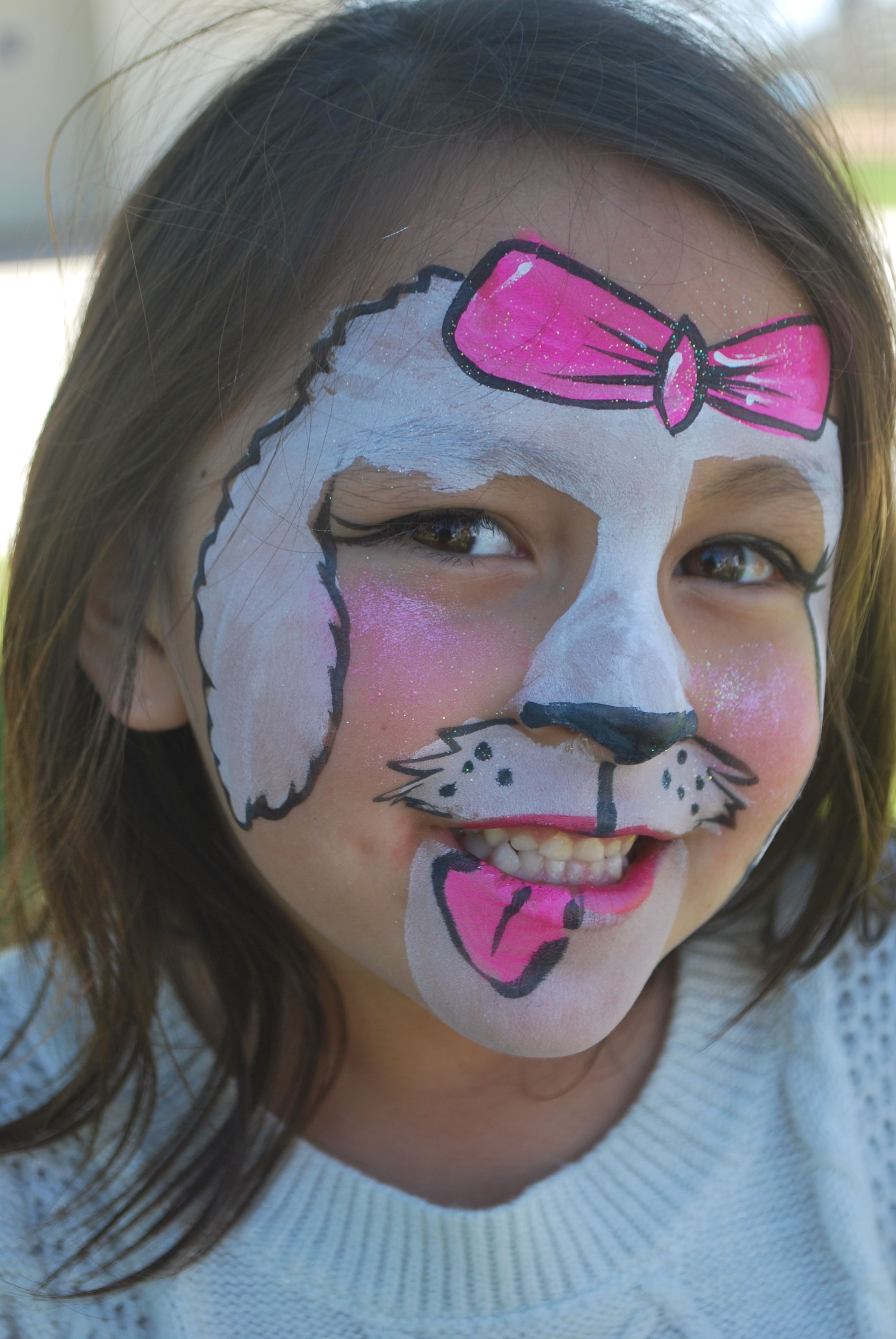 2592x3872 Face Painting Poodle Dog Face Painting Amp Body Art By Mc - Poodle Face Painting