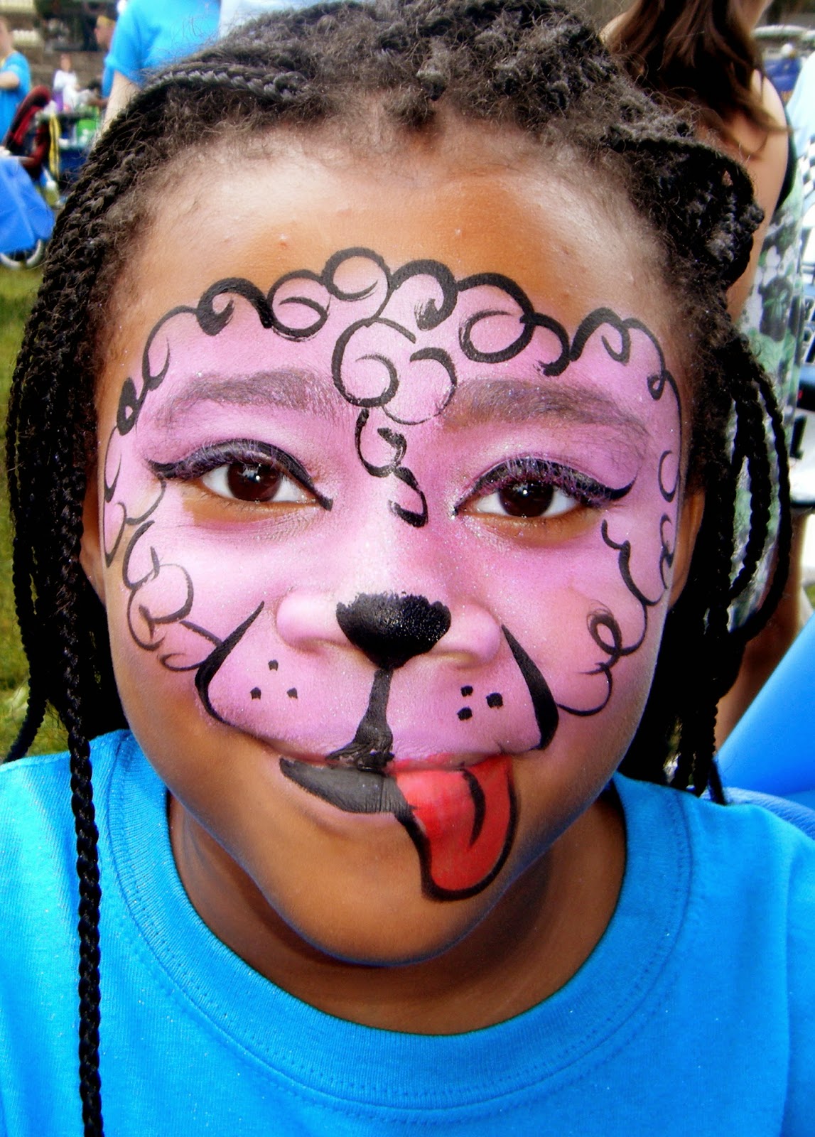 1147x1600 Adventures Of A Face Painter June 2014 - Poodle Face Painting