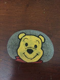 236x314 Winnie The Pooh Painted Rocks By Gracie Painting Rocks - Pooh Bear Painting
