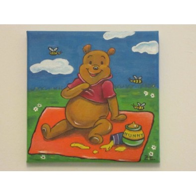 395x395 Winnie The Pooh Painting - Pooh Painting