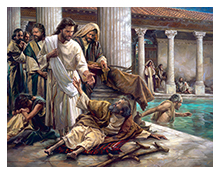220x174 The Pool Of Bethesda - Pool Of Bethesda Painting