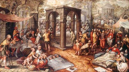 500x280 Bethesda The Lateral Truth - Pool Of Bethesda Painting
