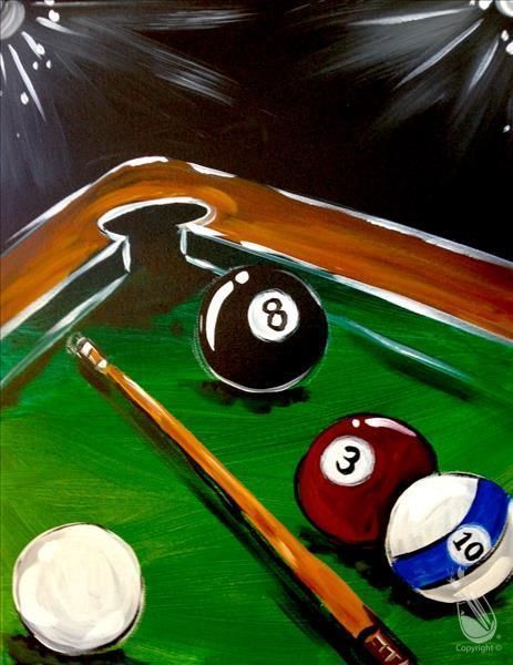 463x600 Image Result For Pool Table Painting - Pool Table Painting