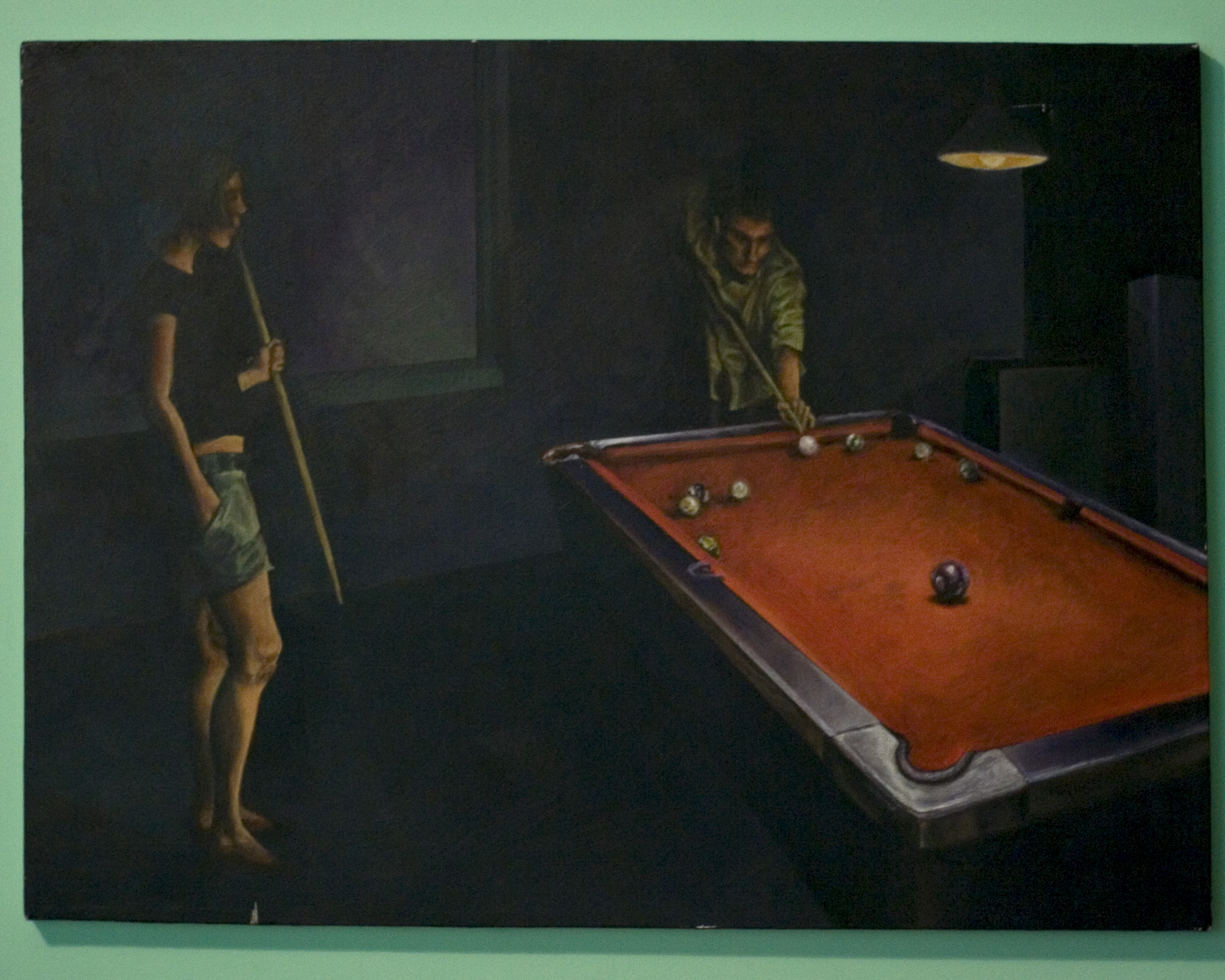 Pool Table Painting at Explore collection of Pool