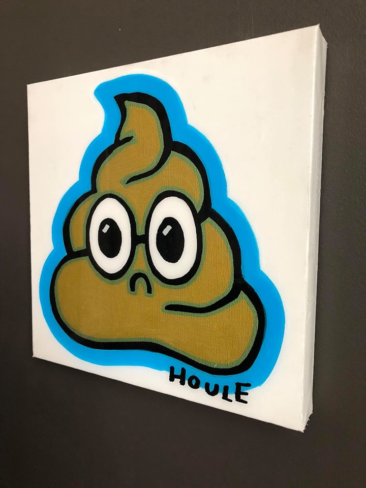 720x960 Poop Emoji - Poop Emoji Painting