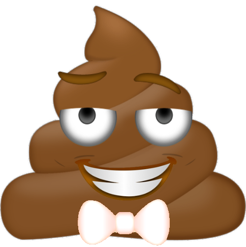500x502 Poop From Emojimovie Emoji Style By Andrea Pixel - Poop Emoji Painting