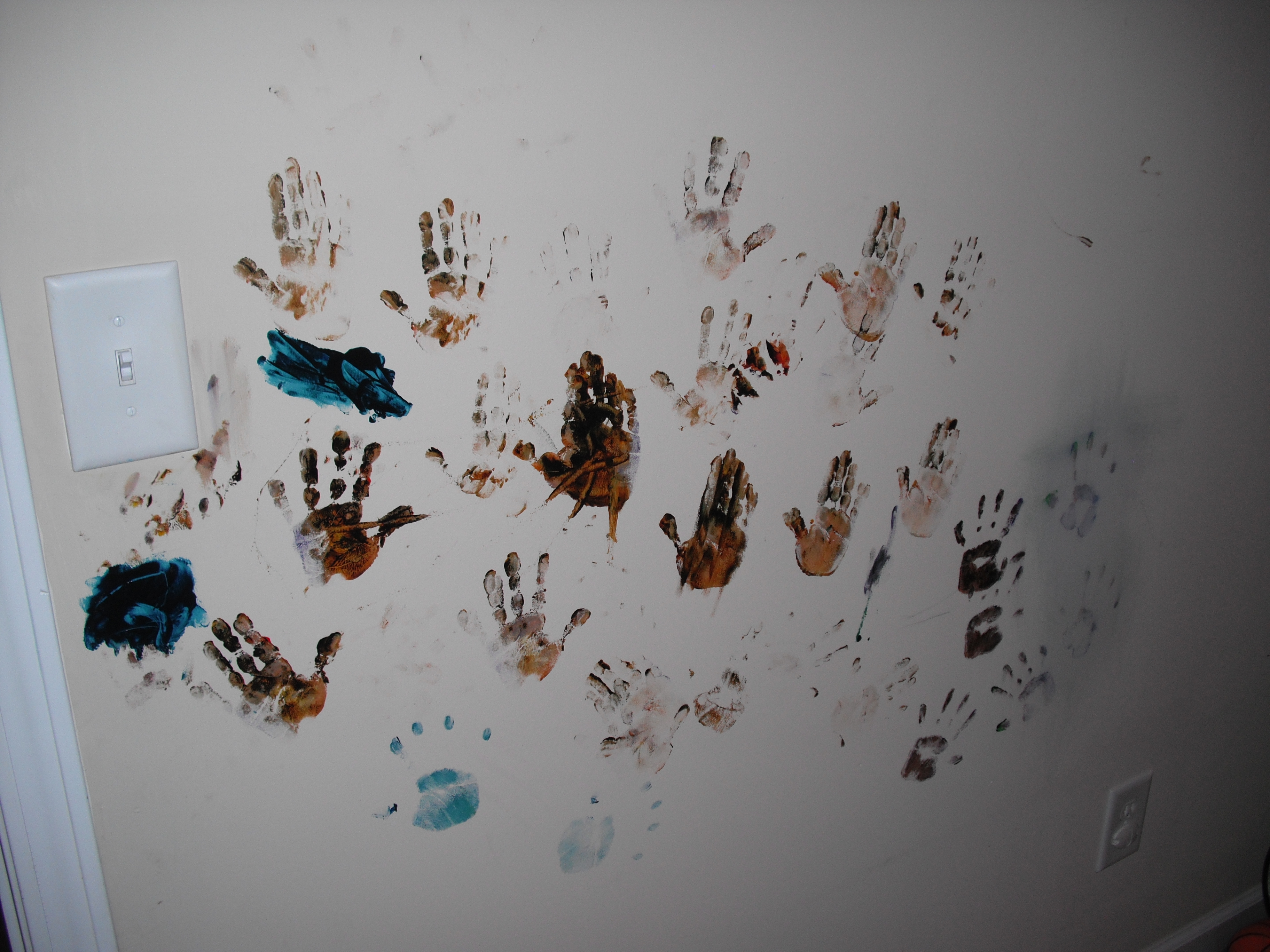 3648x2736 Sht My Kids Ruined Late Night Finger Painting - Poop Painting