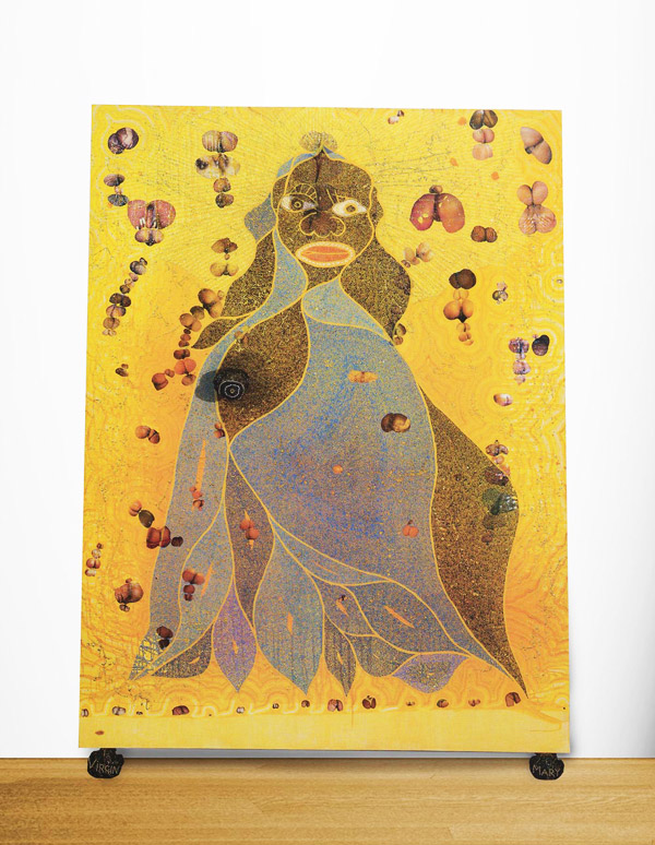 600x774 The Medium Is The Message (And Poop) Chris Ofili's The Holy - Poop Painting