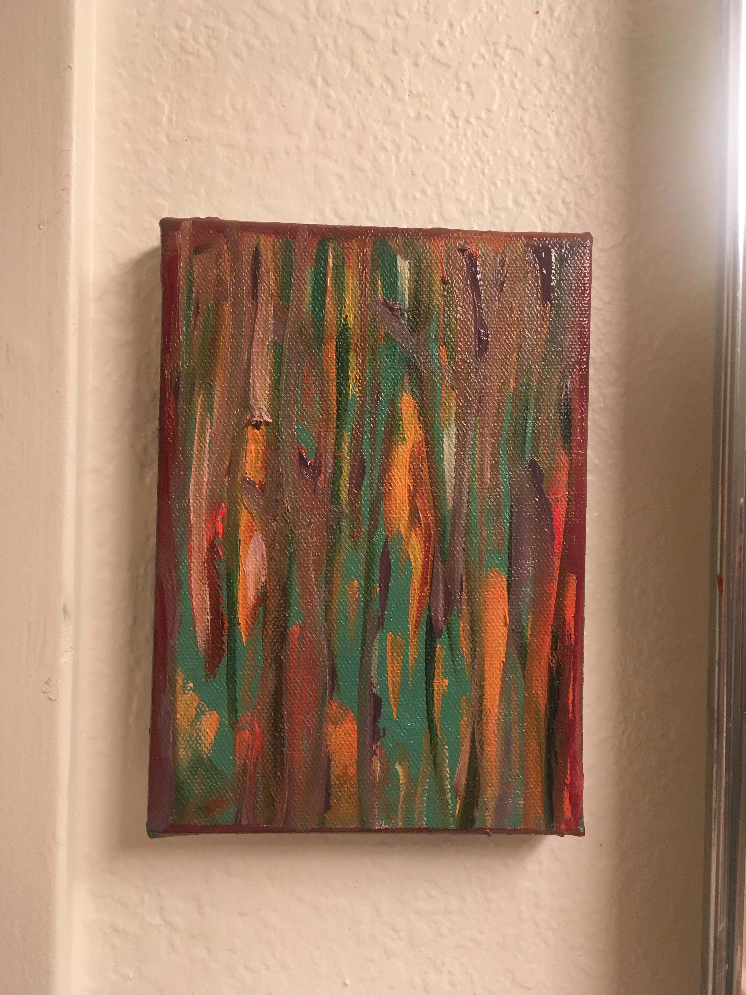 3024x4032 Poop Painting. I Made This Out Of Leftover Paint. I Stare - Poop Painting