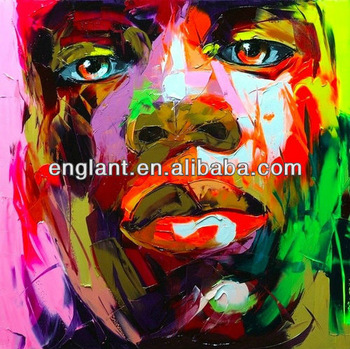 350x349 Modern Design Pop Art Acrylic Painting With Famous Person Figure - Pop Art Acrylic Painting